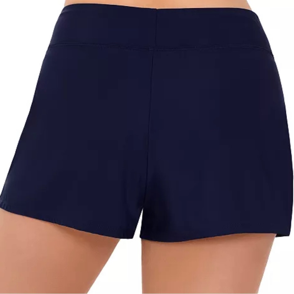 Swim Solutions Dark Navy Blue Thigh Minimizer Swimmin… Gem